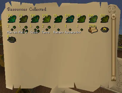 Exactly 1 month of Kingdom Management rewards.